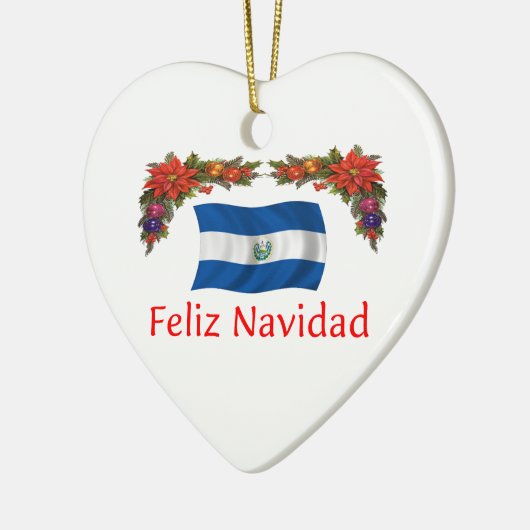 エルサルバドルのクリスマス セラミックオーナメント (左)