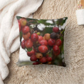 エルサルバドルのコーヒー豆 クッション (ブランケット)