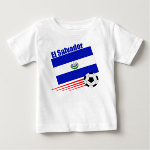 エルサルバドルのサッカーチーム ベビーTシャツ