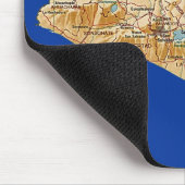 エルサルバドルの地図のマウスパッド マウスパッド (コーナー)