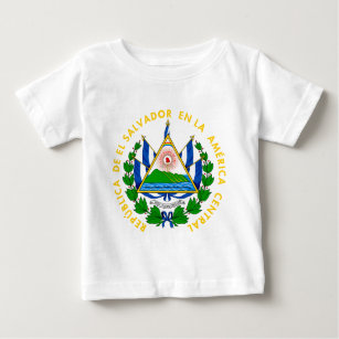 エルサルバドルの紋章 ベビーTシャツ