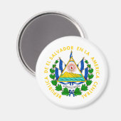 エルサルバドルの紋章 マグネット (正面/裏面)