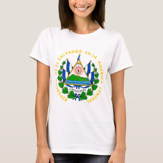 エルサルバドルの紋章 Tシャツ (正面)