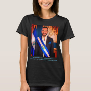 エルサルバドルのNayib Bukele社長 Tシャツ