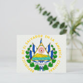 エルサルバドルコートオブアームズ詳細 ポストカード (スタンド正面)