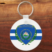 エルサルバドルコート・オブ・アームズ キーホルダー (正面)