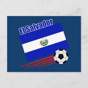 エルサルバドルサッカーチーム ポストカード