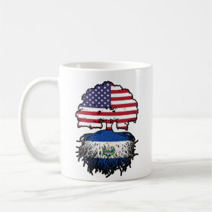 エルサルバドルサルバドランアメリカUSAツリールーツ コーヒーマグカップ