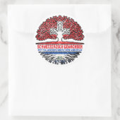 エルサルバドルサルバドリアニッシュSchweiz Baum ラウンドシール (バッグ)