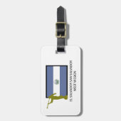 エルサルバドルサンサルバドルの西の代表団LDS CTR ラゲッジタグ (正面縦)