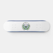 エルサルバドルスケートボード国旗 スケートボード (横)