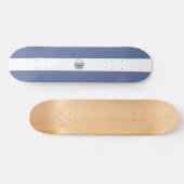 エルサルバドルスケートボード国旗 スケートボード (横)