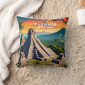 エルサルバドルトラベルヴィンテージレトロ クッション (ブランケット)