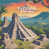 エルサルバドルトラベルヴィンテージレトロ シール (正面)