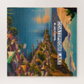 エルサルバドルトラベルヴィンテージレトロ ジグソーパズル (横)