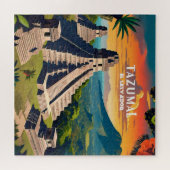 エルサルバドルトラベルヴィンテージレトロ ジグソーパズル (横)