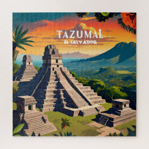 エルサルバドルトラベルヴィンテージレトロ ジグソーパズル