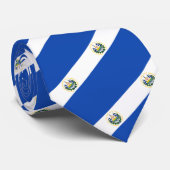 エルサルバドルネクタイ、ファッションサルバドル国旗、ビジネス ネクタイ (ロール)