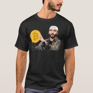 エルサルバドルビットコインブケレ法定債権公認暗号 Tシャツ
