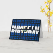 エルサルバドルフラグ誕生日カード カード (黄色い花)