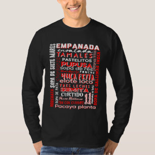 エルサルバドルフードサルバドレアグルメシェフプサトル Tシャツ