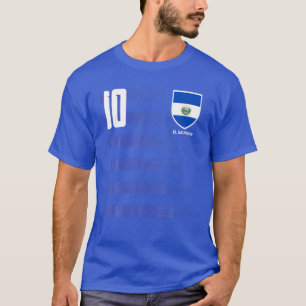 エルサルバドルラセレクタフットブールサッカー Tシャツ