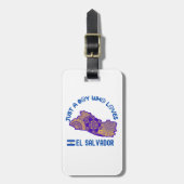 エルサルバドル北アメリカ国 ラゲッジタグ (正面縦)