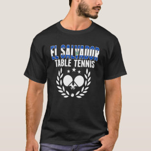 エルサルバドル卓球支援サルバドリアン・ピン Tシャツ