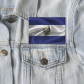 エルサルバドル国旗のボタン 缶バッジ (インサイチュ)