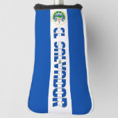 エルサルバドル国旗の華やかな愛国心 ゴルフヘッドカバー (回転90)