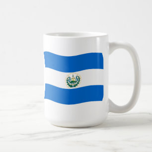 エルサルバドル国旗マグカップ コーヒーマグカップ