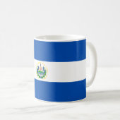 エルサルバドル国旗 コーヒーマグカップ (正面右)