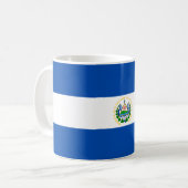 エルサルバドル国旗 コーヒーマグカップ (正面左)