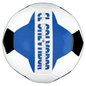 エルサルバドル国旗 サッカーボール (回転)