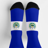 エルサルバドル国旗 ソックス (上部)