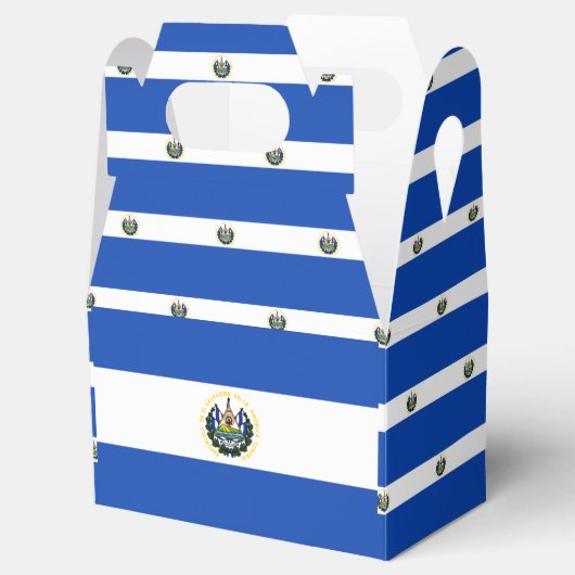 エルサルバドル国旗 フェイバーボックス (オープン)