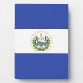 エルサルバドル国旗 フォトプラーク (正面)