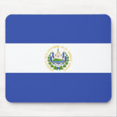 エルサルバドル国旗 マウスパッド (正面)