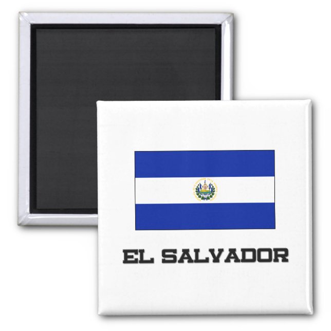 エルサルバドル国旗 マグネット (正面)