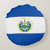 エルサルバドル国旗 ラウンドクッション (裏面)