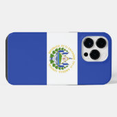 エルサルバドル国旗 iPhoneケース (裏面横)