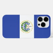 エルサルバドル国旗 iPhoneケース (裏面横)