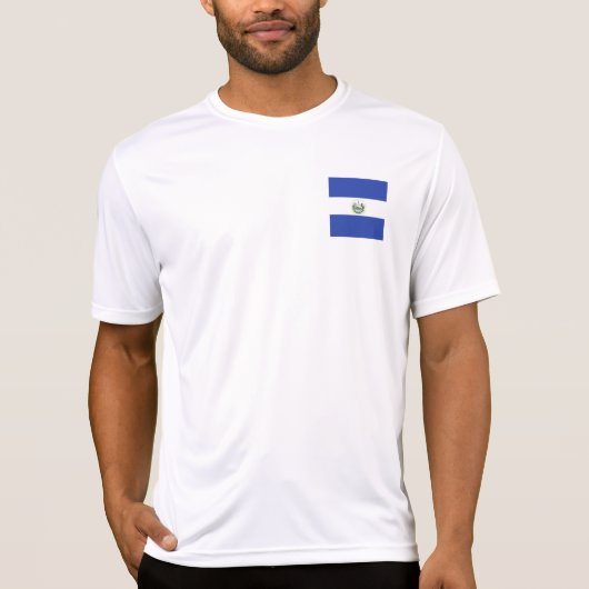 エルサルバドル国旗 Tシャツ (正面)