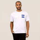 エルサルバドル国旗 Tシャツ (正面フル)