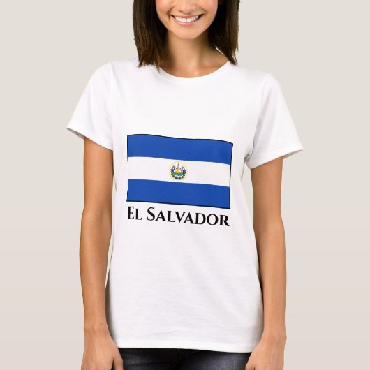 エルサルバドル国旗 Tシャツ (正面)