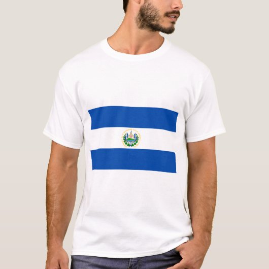 エルサルバドル国旗 Tシャツ (正面)