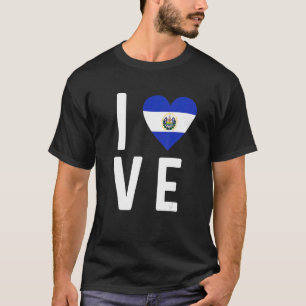 エルサルバドル国旗DNAエルサルバドルサルバドレーニャグアナック Tシャツ