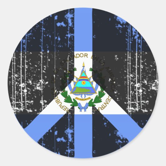 エルサルバドル平和 ラウンドシール (正面)