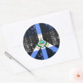 エルサルバドル平和 ラウンドシール (封筒)