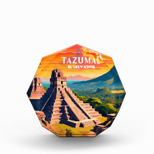 エルサルバドル旅行ヴィンテージレトロポスター フォトブロック